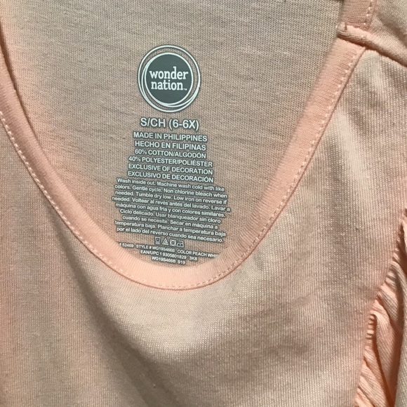 Wonder Nation Girls Pant Set Size 6-6X NWT - Picture 7 of 8